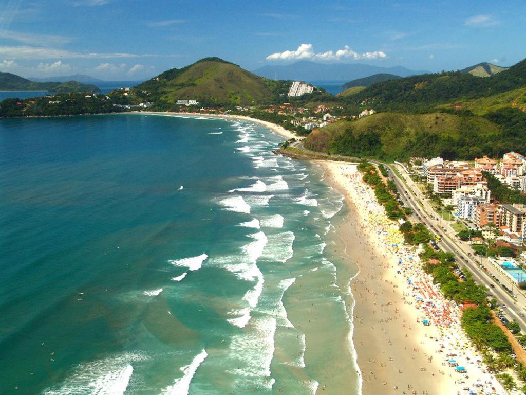 Linda Cobertura De 3 Quartos Na Praia Grande Em Ubatuba Bagian luar foto